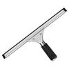 Stainless Steel Window Squeegee, 35cm, for Shower Windows, Window Cleaning, Condensation Removal, Professional Tool, Easy To Clean, Glass Rubber Strip