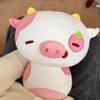Soft Strawberry Pig Plush Toys Collection Pink Girlish Heart Cute Toy  Boys Girls