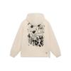 Li Ning Sports Lifestyle Series Back Pattern Printed Fleece Warm Free Jacket Men Jacket Swan-White AFDSA55-1
