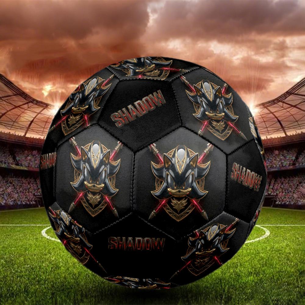 1pc Sonic the Hedgehog Football Soccer Ball Size 5 Indoor Soccer Ball Fashion Colorful Backyard Game -Great For Sports Fans Gift HE37