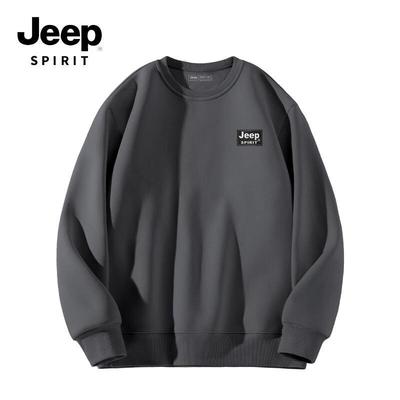 Мужская повседневная вязаная толстовка JEEP SPIRIT с круглым вырезом