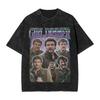 Pedro Pascal Merch Washed T Shirt for Unisex Women Streetwear Hip Hop TShirts Printed  Tees Tops  Cotton
