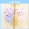 Adorable Plush Cat Keychain Cute Cartoon Kitty Bag Pendant For Girls And Weddings