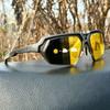 Windproof mountaineering skiing goggles fishing anti-reflective polarized sunglasses photosensitive color-changing sunglasses A