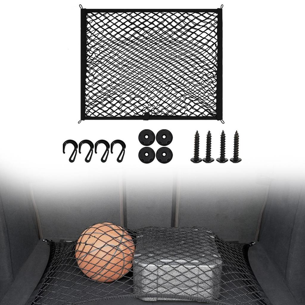 Сетка для багажника автомобиля с крючками и винтами для внедорожников, лодок, аксессуаров