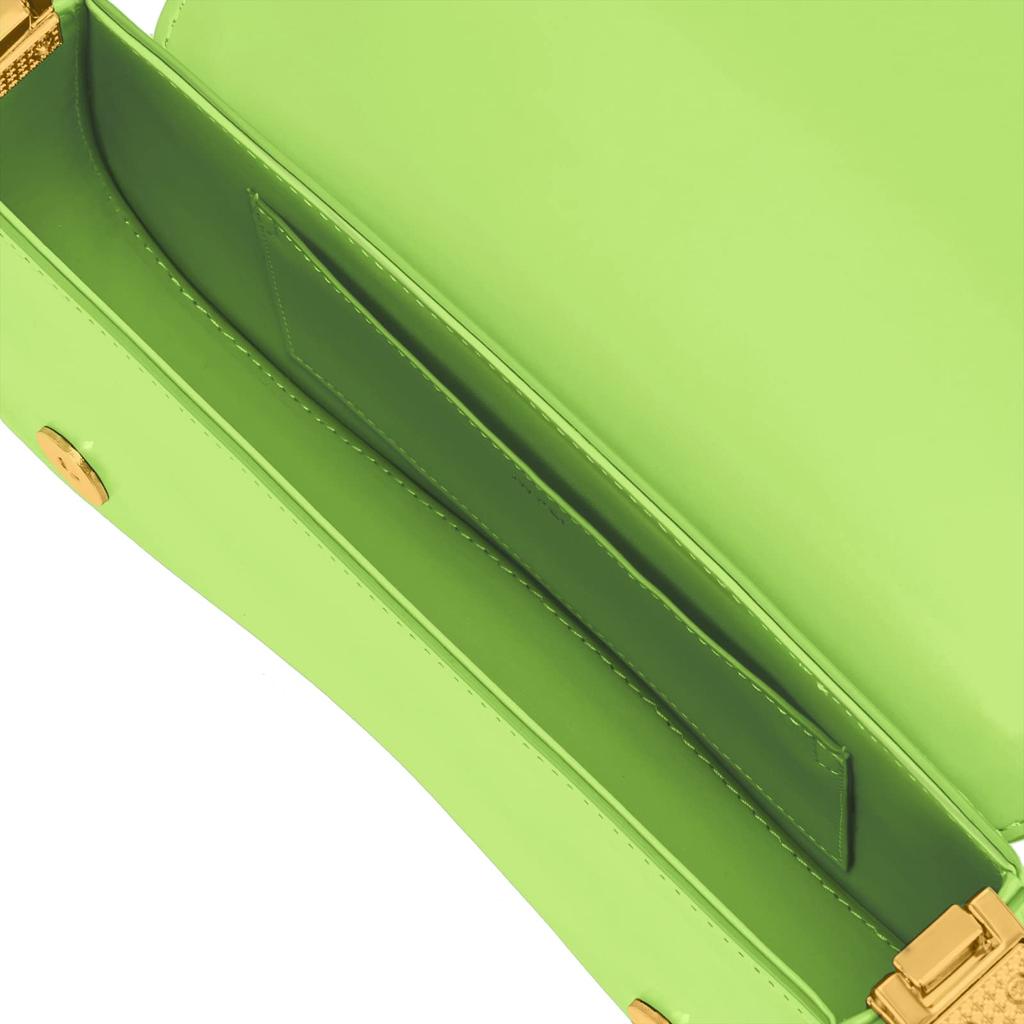 Joy Bag 2WAY Crossbody Bag Small Shoulder Bag Adjustable Length Mini Crossbody Bag Style Lightweight Cute Small Bag [JW PEI] Women's 90's (Green)