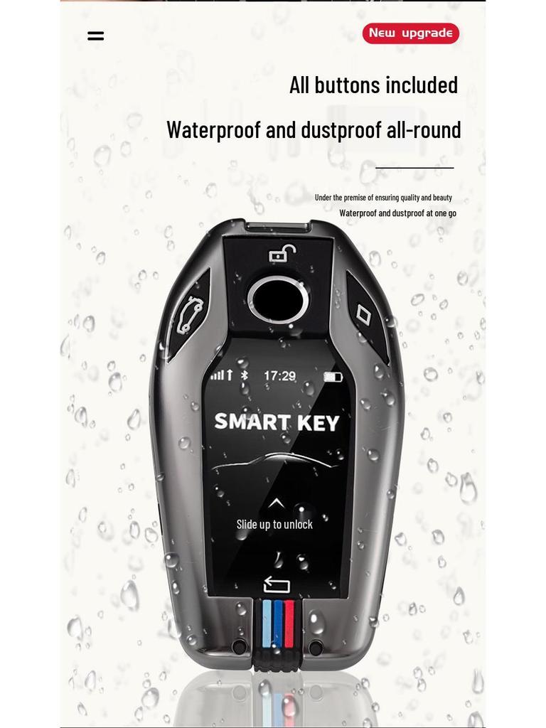 LCD Screen Key Shell for BMW 6, 7 X7 Series, X5, & 530