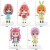 1pc random color PVC Action Figures The Quintessential Quintuplets Anime Nakano Ichika Nino Miku Yotsuba
