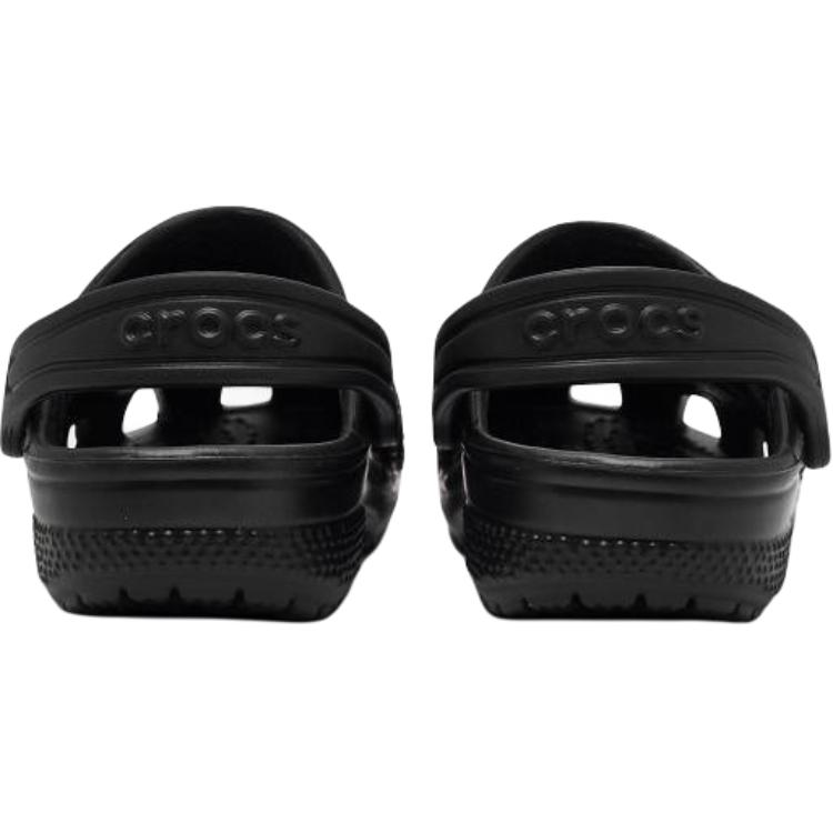 Crocs Классические клоги Модные Удобные Нескользящие Прочные Низкие Детские туфли Клоги для малышей Черные 206990-001