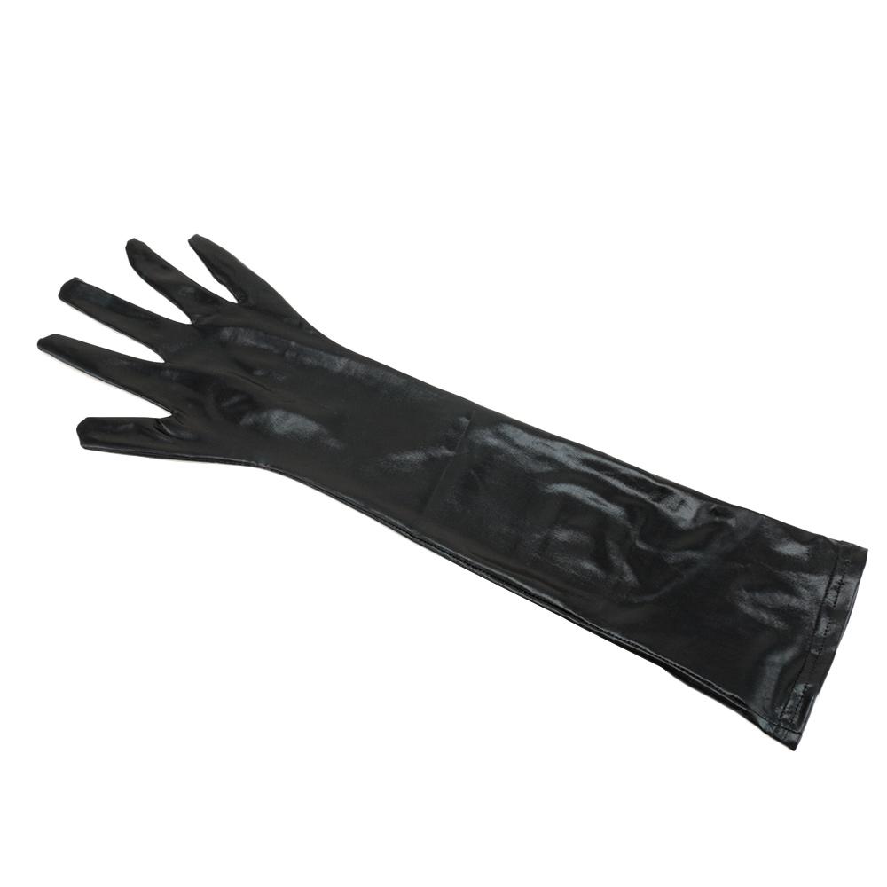 Клубные Женские Косплей Аксессуары Костюмы-Кэтсьюты Сексуальные Фетиш Длинные Латексные Перчатки Взрослые