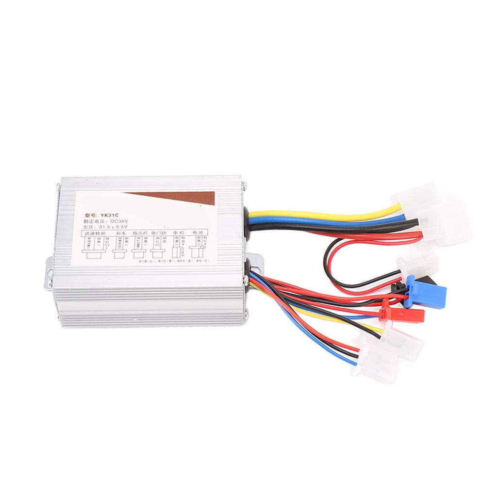 36V 800W Electric Scooter Speed Controller Brushed Electric Bike Controller Replacement for Upgrade
