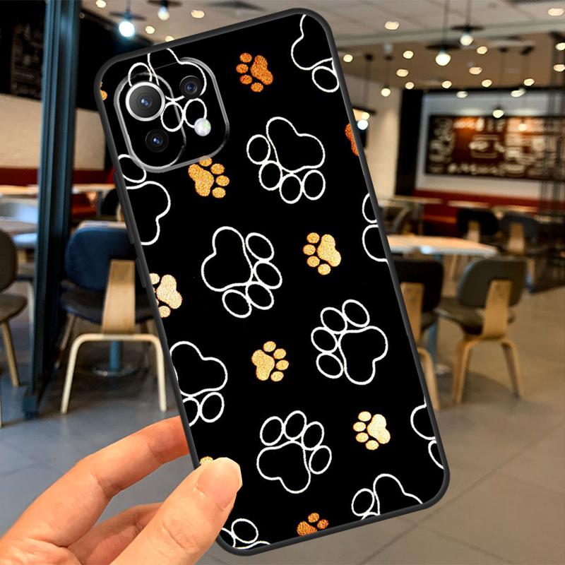 Dog Friends Cat Pet Paws Case For Xiaomi 14T Pro 11T 12T 13T 13 14 15 Ultra POCO X7 Pro X3 X5 X6 F5 F6 M6 Pro Coque