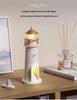 Moonlight Lighthouse Projector: Bedroom Night Light & Bluetooth Speaker Ornament, Perfect Birthday Gift.