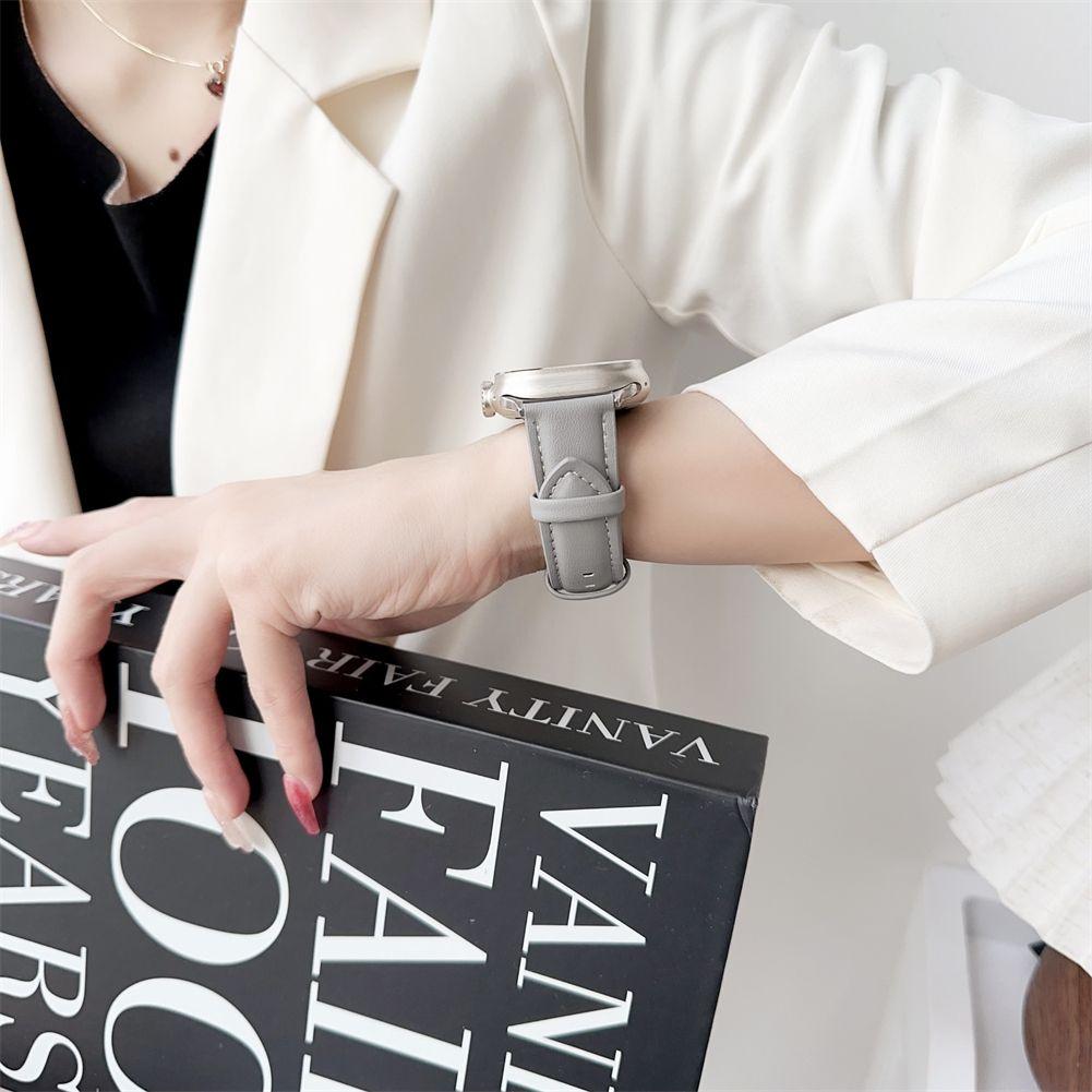 Кожаный ремешок для Apple Wacth-ремешок для часов из натуральной кожи для iWatch Series Ultra/9/8/7/6/5/4/3/2/1/SE/SE2022 49 мм 45 мм 44 мм 42 мм 41 мм 40 мм 38 мм