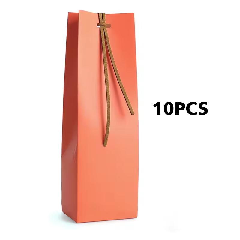 10 шт. подарочный пакет из крафт-бумаги для свадебного печенья, конфет, подарочная упаковка, праздничная коробка для вечеринки, доступно несколько вариантов