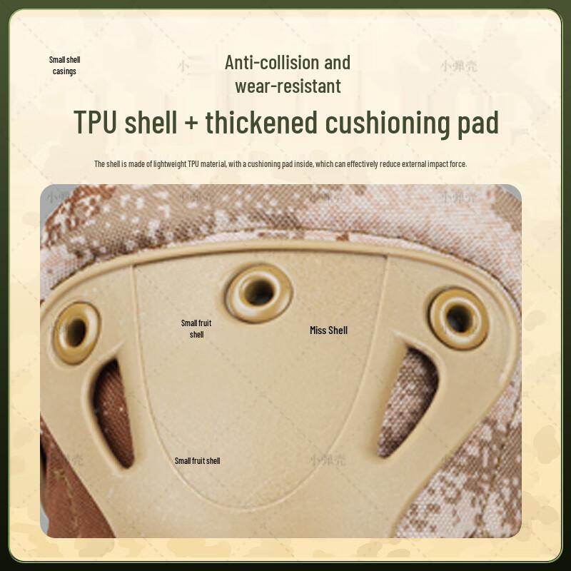 Tactical Hard Shell Knee and Elbow Pads