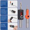 5pcs High Carbon Steel Countersink Drill Bit Set Round Shank Woodworking Drill Bit  For Woodworking