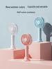 Portable Rechargeable Mini USB Quiet Desktop Fan for Dorm or Office