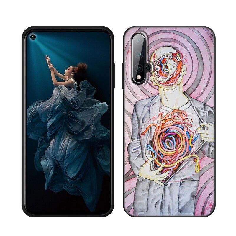 Чехол для телефона Shintaro Kago Horror с мультяшным рисунком для Huawei Honor 60 50 Mate 40 30 20 10 Lite Nova 9 8 Pro 7 SE Y60 30S 8i 7i 5T Premium