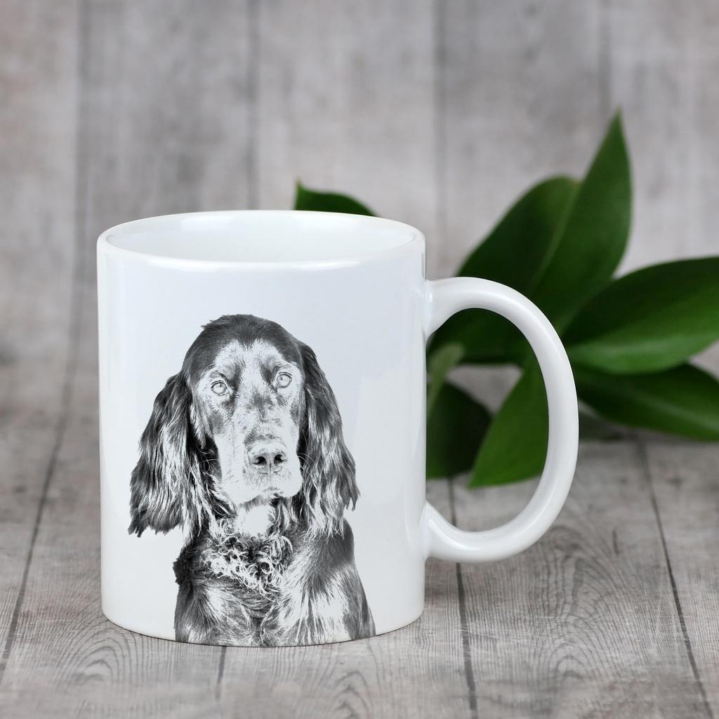 Gordon setter - cup with a dog, cup with a photo, personalized gift from the Art-Dog brand