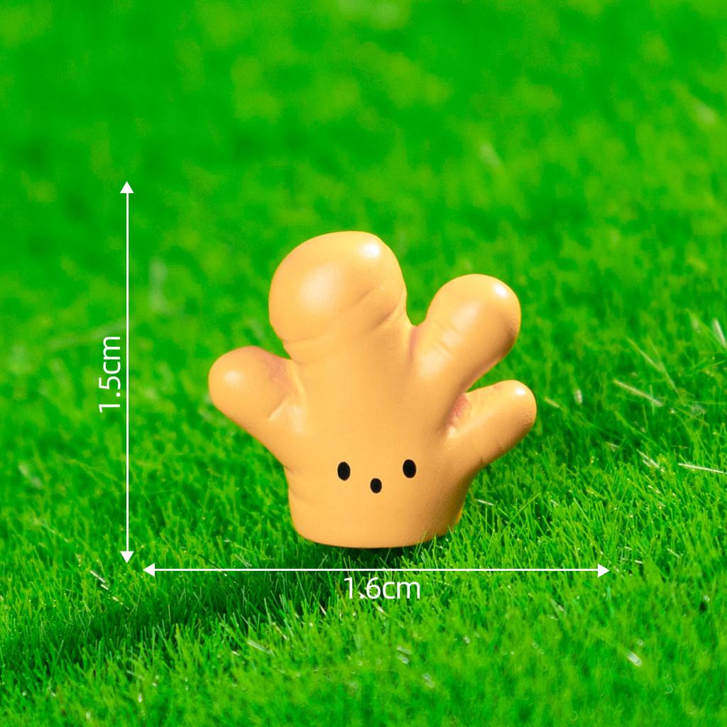 11Pcs Mini Cartoon Vegetable Doll Miniatures Resin Ornaments Fairy Garden Decoration Moss Terrarium Micro Landscape