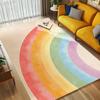 Rainbow Art Living Room Nonslip Area Rug Soft Carpet For Bedroom Game Playroom Sofa Office Home Decor Doormat Christmas Gift C926415