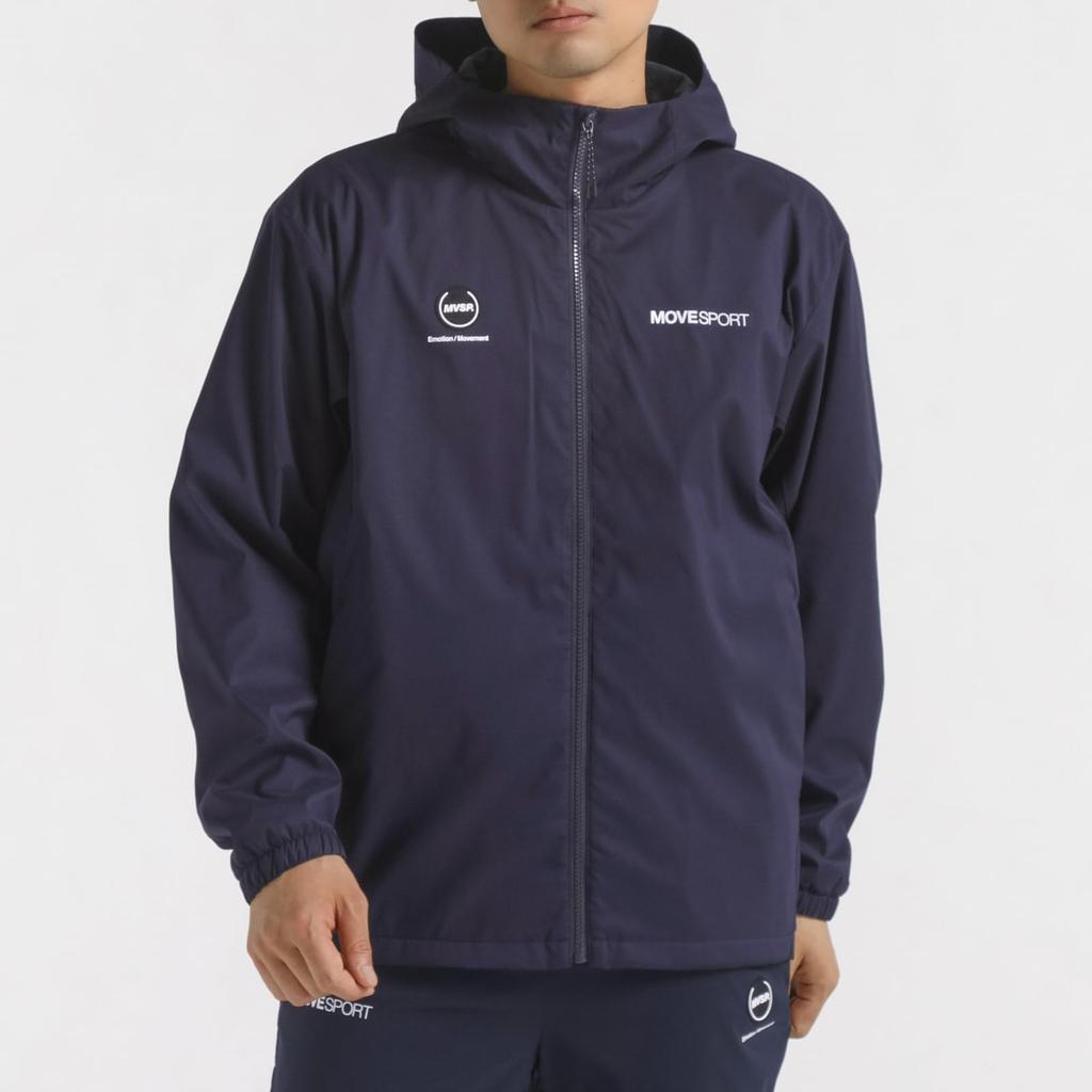 Ветровка Descente HEATNAVI TOUGH Легкая с губами Капюшон на молнии Водоотталкивающая Ветрозащитная Тренировочная XO [Move Sports] NV00(ST4FWB32M)