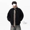 2025 Winter Men's Zuo Shan Diao Cotton Jacket: Fur Lined & Thickened with Trendy Style