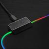 RGB светодиодный светящийся игровой коврик для мыши с подсветкой клавиатуры, нескользящий коврик, одеяло