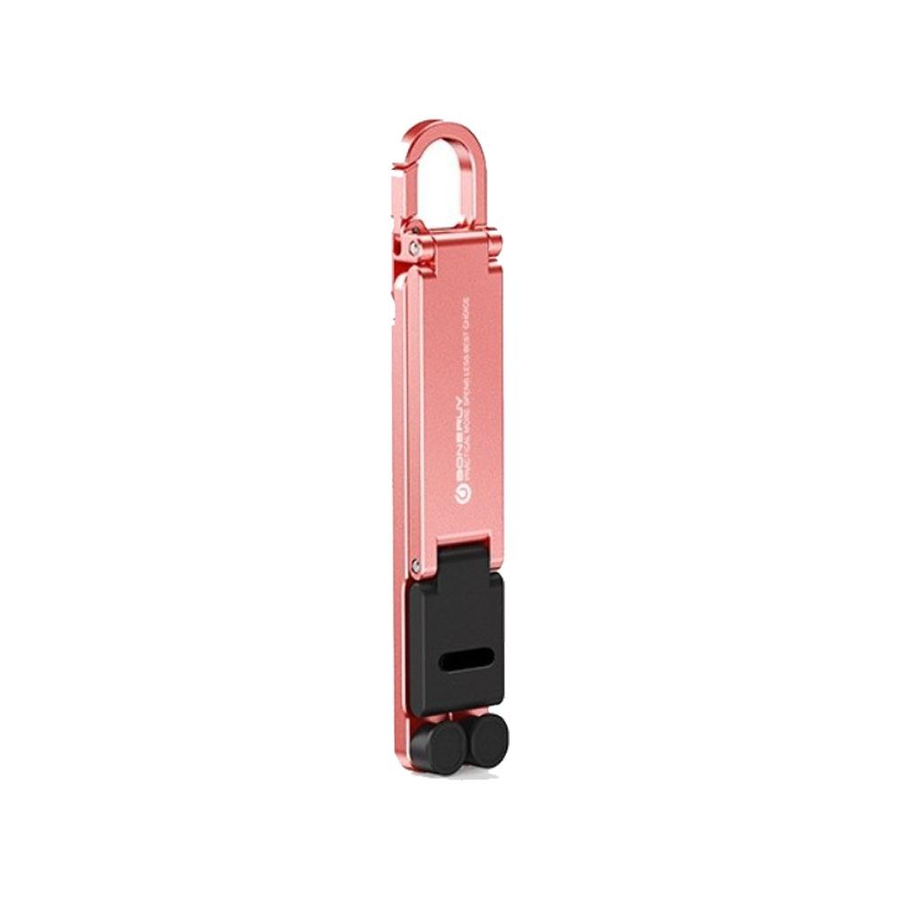 Multi-angle Adjustable Keychain Phone Holder Portable Lazy Person Phone Support Bracket