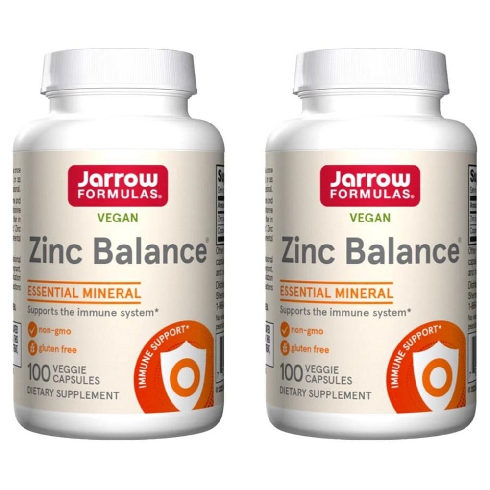 Jarrow Zinc Balance 15mg Veg Capsules 2 pcs 100 Tablets