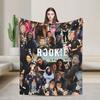 Tim Bradford The Rookie TV Series Super Soft Blankets  Kids Plush Throw Blanket Fluffy Outdoor Flannel Bedspread Sofa Bed Cover