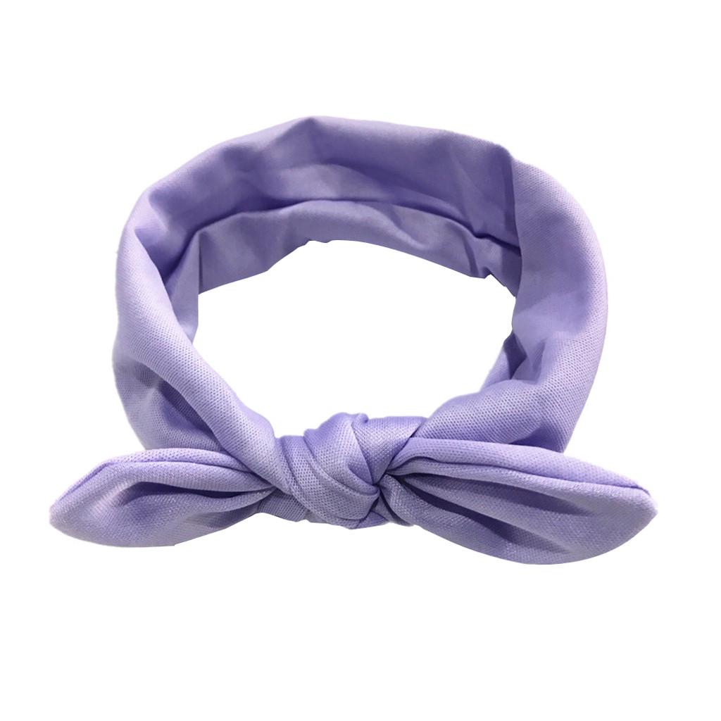 (проектор)Для маленьких девочек повязка на голову с кроликом и бантом, повязка на голову, тюрбан с узлом, повязки на голову