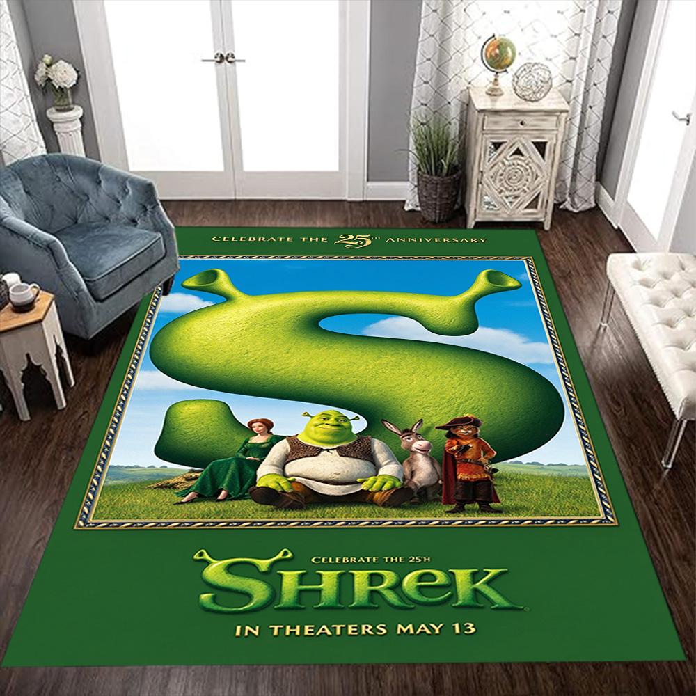 Shrek Carpet Design For Foyer Playrooms Dining Room Balcony Antislip Rug Decorate Offices Best For Christmas