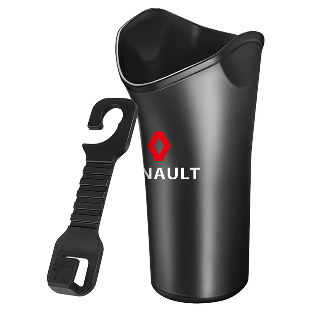 1PC Multi-Functional Car Umbrella Garbage Organizer Bucket Storage Box For Renault Megane 2 3 Clio 4 Captur Radio Logan Duster n4444