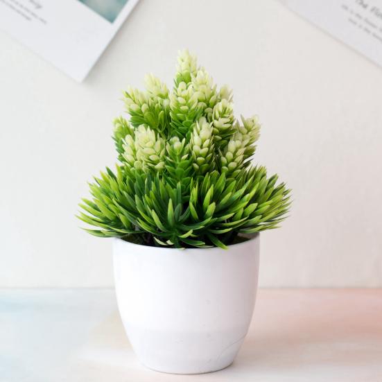 Прочный имитационный бонсай без полива, полный жизненной силы, декоративный