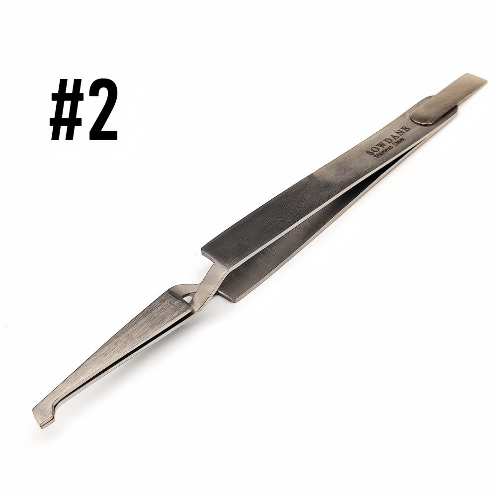 1 шт. Стоматологический ортодонтический пинцет для бондинга брекетов, пинцет для бондинга щечных трубок, держатель-плейсер, инструмент