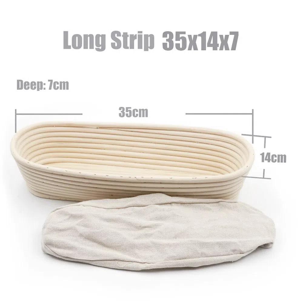 Товары для выпечки Массовая расстойка Banneton Brotform Liner Корзины Плетеная ротанговая корзина Подъем теста