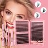 640 Tufts Diy Multi-Hair Eyelash Book 30D40D Natural Thick D Song Segmented False Eyelash Set