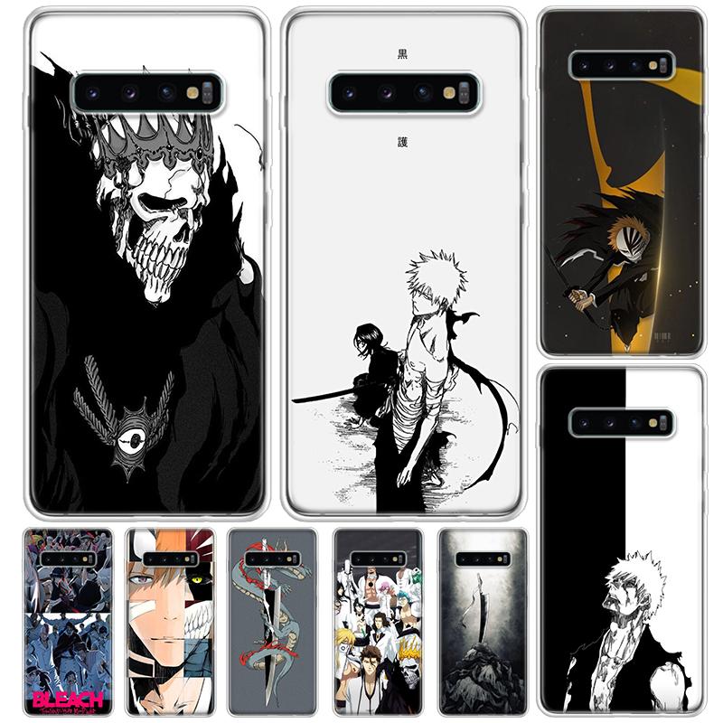 Чехол для телефона Samsung Galaxy S23 S22 S24 S25 Ultra с принтом из японского аниме Bleach S21 Plus S20 FE S10 + S25Ultra Fundas S23