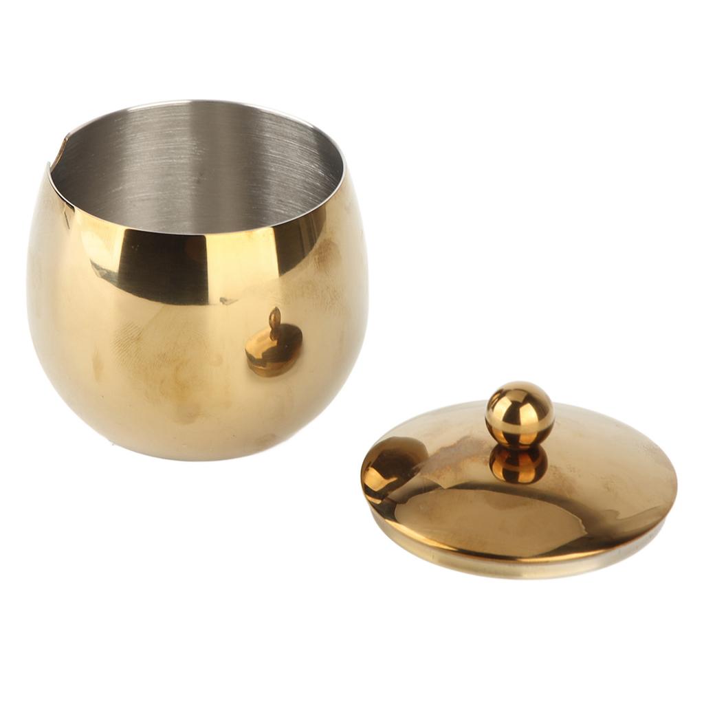 Большая сахарница из нержавеющей стали банка для специй с крышкой для хранения соли конфет кофе можно мыть в посудомоечной машине