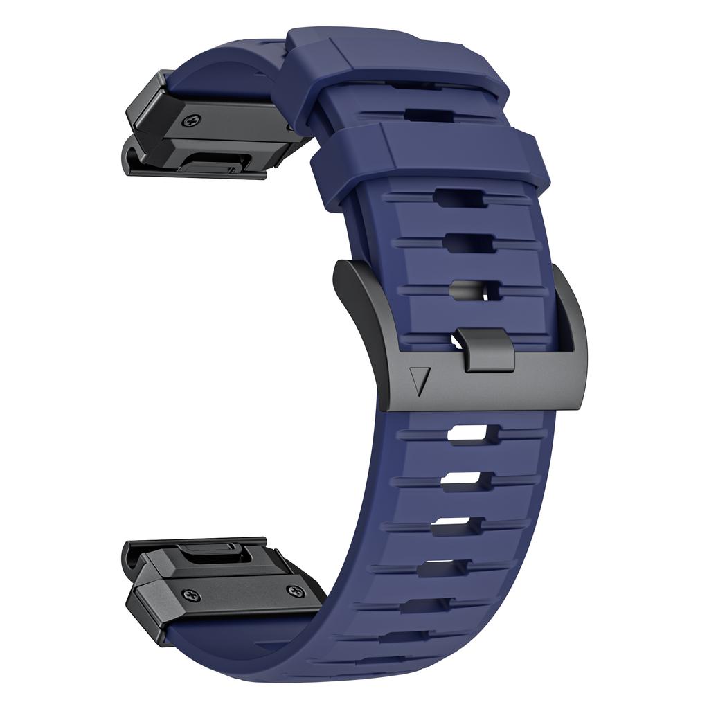 26mm Fluorubber Strap for Garmin Fenix 8 51mm/Enduro 3/Instinct 2X Universal Watch Band
