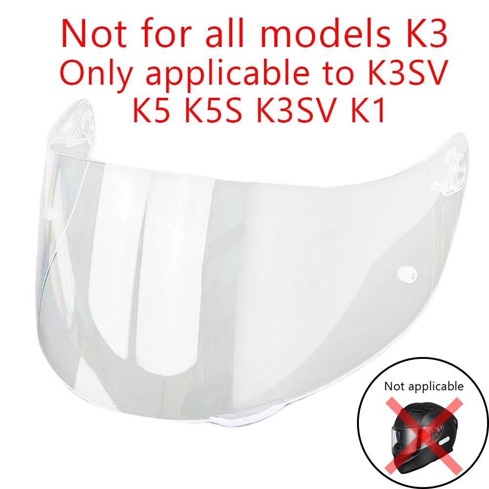 Мотошлем Щиток для шлема AGV K5 K5S K3SV K1 Визор шлема Солнцезащитный K3-SV Capacete Visors K1 Casco Moto Линза Ветровое стекло