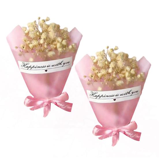 Мини букет из сухоцветов Натуральный цветок гипсофилы Оптом Дыхание ребенка Цветочный букет для DIY поделок Реквизит для фото Подарок Приглашения Декор