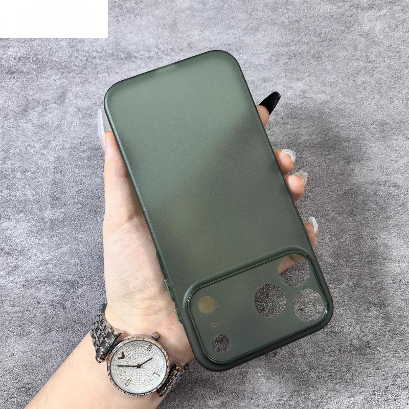 Ультратонкий матовый чехол для телефона 0,3 мм для iPhone 17 Pro Max 17 Air Полупрозрачная матовая мягкая PP-накладка для iPhone 17Pro