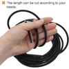 16.4 Feet Black Vacuum Hose ID 1/8 Inch(3Mm) High Temperature Silicone Vacuum Tubing Hose, 3/16Inch(5Mm) Vacuums Tube, Line Kit For Automotive And