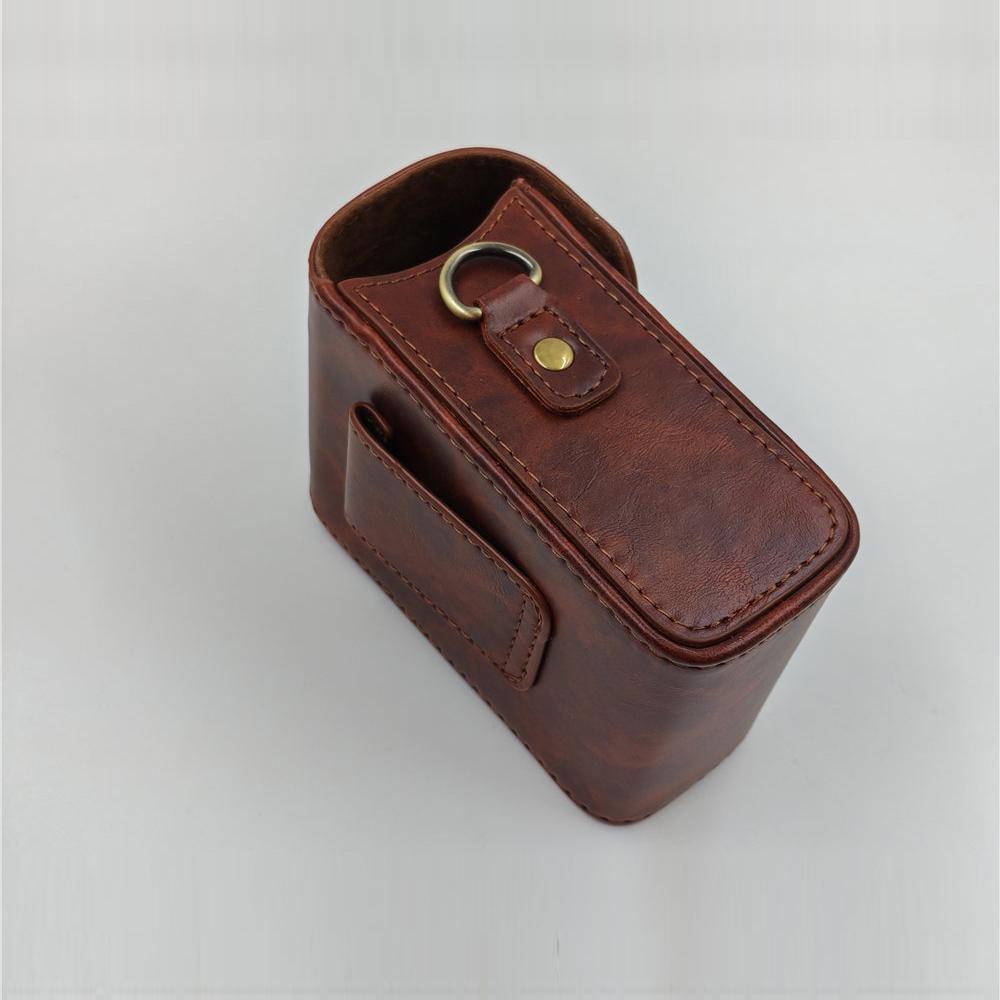 Чехол-сумка из ПУ кожи для камеры Canon SX740HS SX730 G7X2 G7X3 G9X Sony ZVE10 ZV1 RX100 ZV1F ZV1II RICOH GR II GR III GRIII X