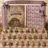 Collectible Alien Elf Figures 2026 Spirit Advent Calendar, 24-Day Countdown Mini Figure Set, Festive Home Decor Ornaments Fairy Christmas Ornament
