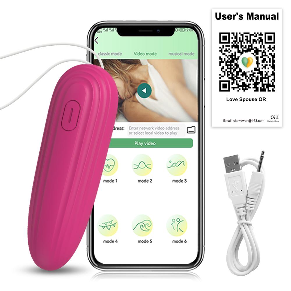 Bluetooth-приложение, мини-вибратор-пуля для женщин, стимулятор клитора, беспроводной пульт дистанционного управления, трусики, вибрирующее яйцо любви, женская секс-игрушка для взрослых 18