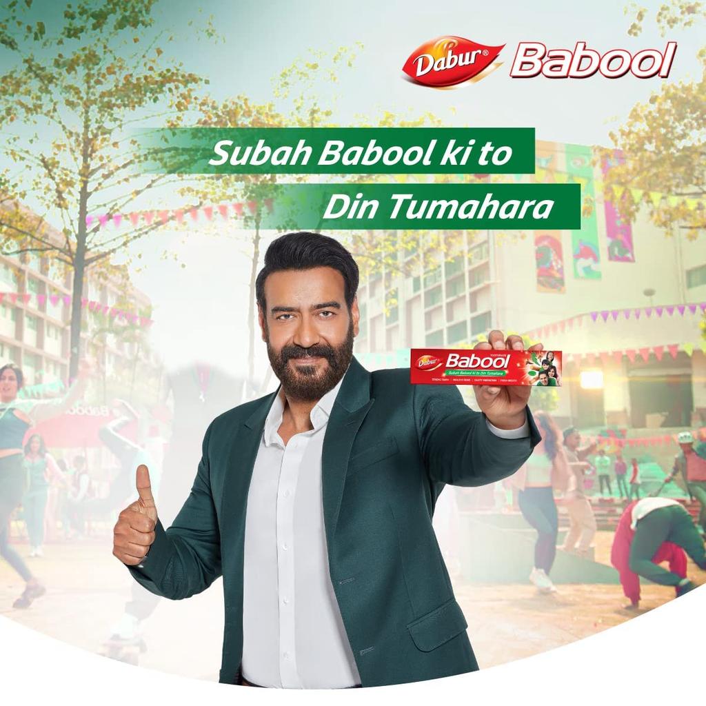 Dabur Аюрведическая зубная паста Babool 700 г Упаковка из 2 штук | Травяной уход за полостью рта для крепких зубов, здоровых десен, свежего дыхания и защиты от кариеса